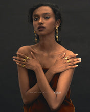 Muat gambar ke penampil Galeri, Melt Long Modular Earrings

