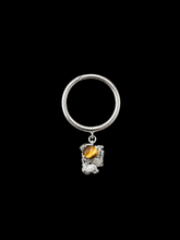 Muat gambar ke penampil Galeri, Magnum Almond Choco Ring White Silver
