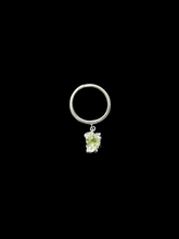 Muat gambar ke penampil Galeri, Magnum Pistachio Ring White Silver
