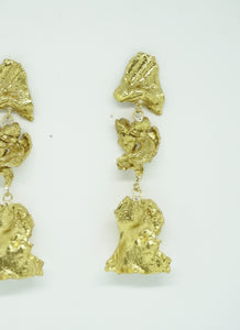 Kelana Earrings Gold - gelapruangjiwa
