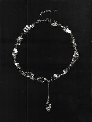 keping necklace silver